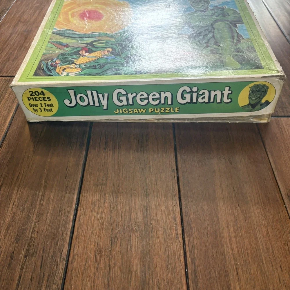 1970s Jolly Green Giant Jigsaw Puzzle 204 Pieces 2x3 Ft